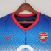 Arsenal 02/04 Away Blue Soccer Jersey